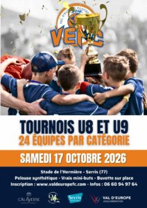 TOURNOIS VEFC U8 U9 2026
